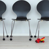 Silent Socks Graphite - Stuhlgleiter